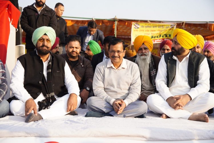 ਪੰਜਾਬ ਦੇ ਟਰੱਕ ਓਪਰੇਟਰਾਂ ਅਤੇ ਟਰਾਂਸਪੋਰਟਰਾਂ ਦੀਆਂ ਮੰਗਾਂ ਪਹਿਲ ਦੇ ਆਧਾਰ 'ਤੇ ਮੰਨੇਗੀ 'ਆਪ' ਦੀ ਸਰਕਾਰ: ਅਰਵਿੰਦ ਕੇਜਰੀਵਾਲ