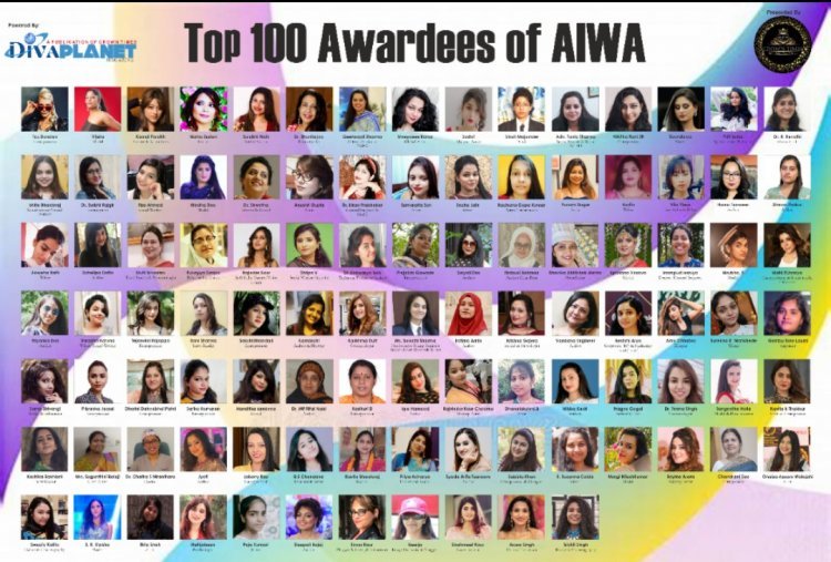 Asia’s Top 100 Influential Woman Award 2021, Winner's name announced in Virtual Ceremony on 2nd January 2022.