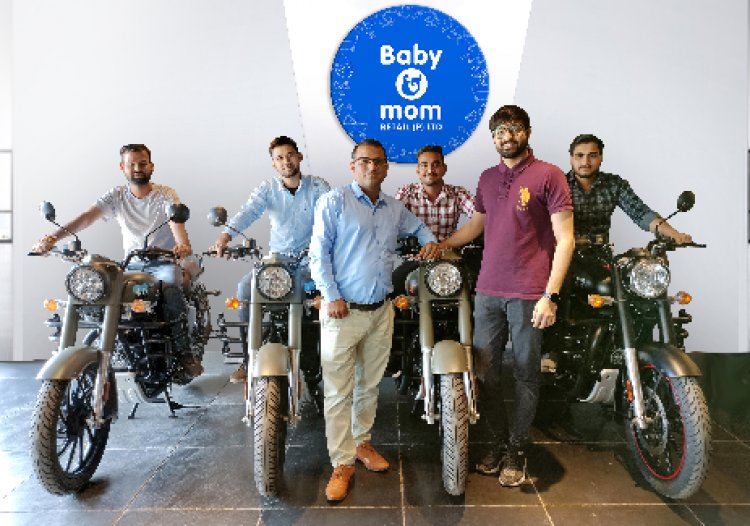 DELHI BASED COMPANY “BABY & MOM RETAIL PVT. LTD”, GIFTS 2 CARS & 4 BIKES, TO HIS EMPLOYEES