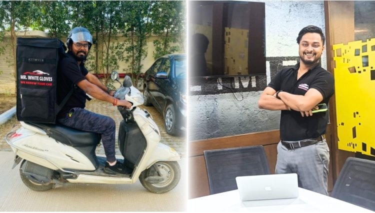 Ex-Byju’s Director Kunal Divyanshu Launches Mr White Gloves: Eco-Friendly Car Wash Franchise Live in 15+ Cities!