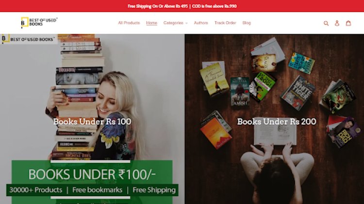Bestofusedbooks.com Revolutionizes the Way Indian’s Buy Second Hand and Used Books Online