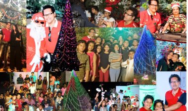 Saldhana’s Mumbai's Iconic Christmas Tree Lights Up the City, Spreading Joy and Unity in the Season of Giving