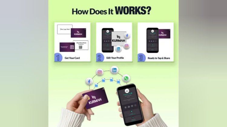 Kurmah NFC Card: India’s Smart Contactless NFC Business Card for Modern Professionals