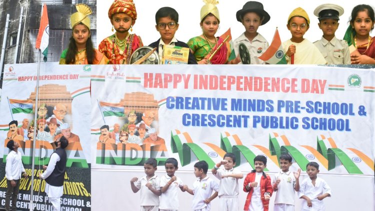 When Patriotism Became Play: How Crescent Public School & Creative Minds Preschool Lived Independence Day 2025