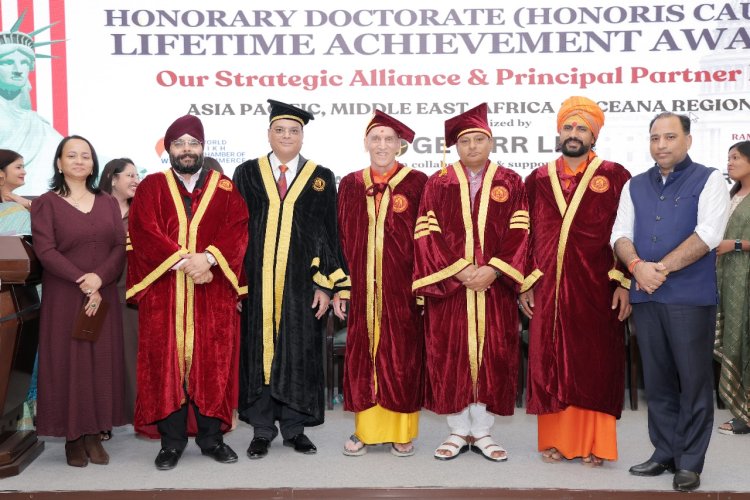 Chicago Open University grand convocation ceremony concluded in Delhi
